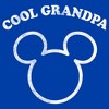 Men's Mickey & Friends Distressed Cool Grandpa T-Shirt - image 2 of 4