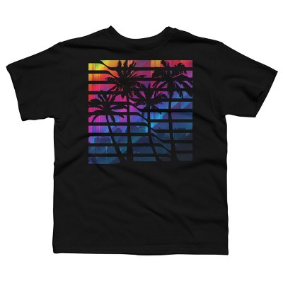 Boy's Design By Humans City Summer By clingcling T-Shirt