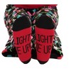 Just Love Womens Plush Pajama Pant Set with Matching Socks  Fun, Cozy Sleepwear with Sayings - 4 of 4