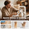 BABYYER Cat Steam Brush，3 In 1 combs for indoor cats，pet steam brush for shedding,Dog shedding for Long and Short Hair Dogs and Cats Pet Grooming - 3 of 4