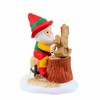 Department 56 Villages 1.75 In Ready For Paint Santa's Elf Carving Horse Village Figurines - 3 of 3