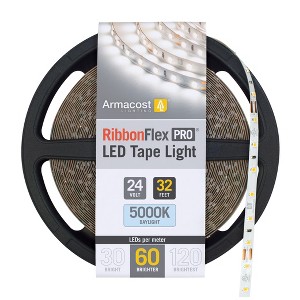 Armacost Lighting RibbonFlex Pro 24V White LED Strip Light Tape 60 LED/m Cabinet Lights - 1 of 1