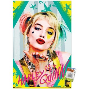 Trends International DC Comics Movie - Birds of Prey - Harley Quinn - Kiss Unframed Wall Poster Prints - 1 of 4