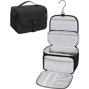 Narwey Toiletry Bag for Men, Hanging Toiletries Bag for Women Water Resistant Dopp - 1 of 3