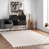 Nuloom Jinny Moroccan Wool Tasseled Indoor Area Rug - 2 of 4