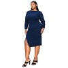 L I V D Women's Bianca Open Back Slit Dress - 2 of 3