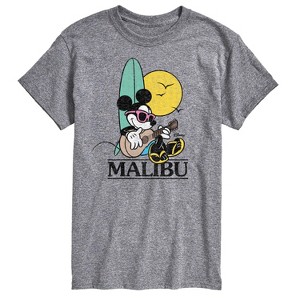 Men's - Disney - Mickey Malibu Beach Short Sleeve Graphic T-Shirt - 1 of 4