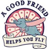 Boy's Dumbo A Good Friend Helps You Fly T-Shirt - 2 of 4
