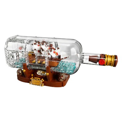 ship bottle lego