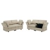 LOVMOR Living Room Furniture Sets, 2-Piece Upholstered Sofa Set, Modern Loveseat Sofa Setwith Storage Space Under Seats, Adjustable Arms and Back - 4 of 4