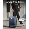 LUGGEX Carry On 20inch PC Hardside Expandable Suitcase with Front Pocket and USB Port - 3 of 4