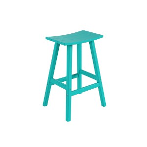 WestinTrends Outdoor Patio Adirondack Counter Height Stool Chair - 1 of 4