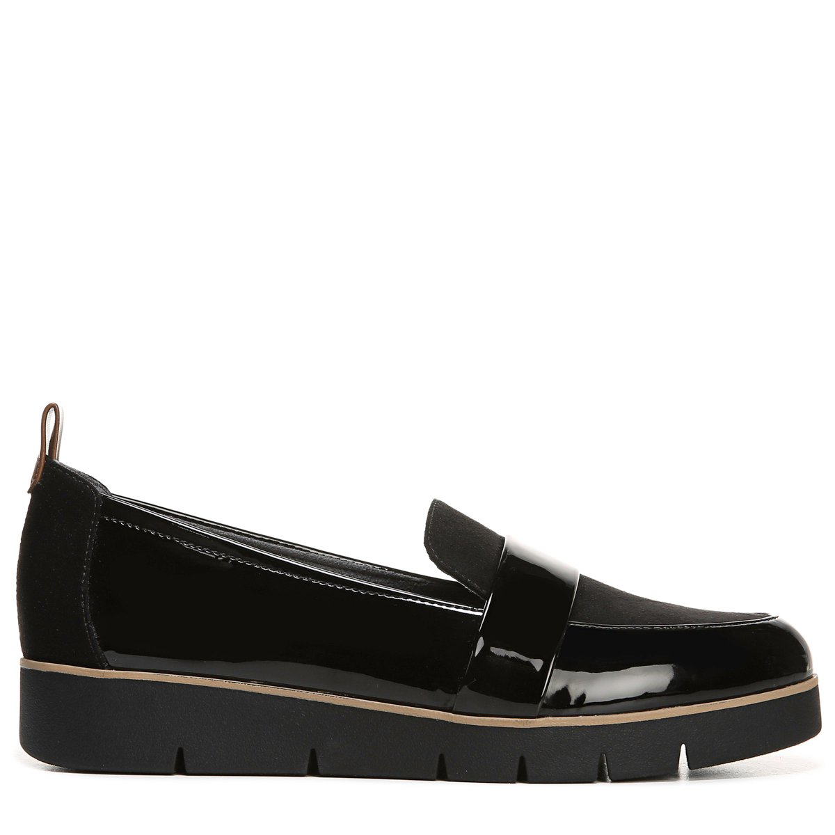 Женские туфли Dr. Scholl's Women's Webster Slip On Loafer Black Smooth 8 M — фото 3