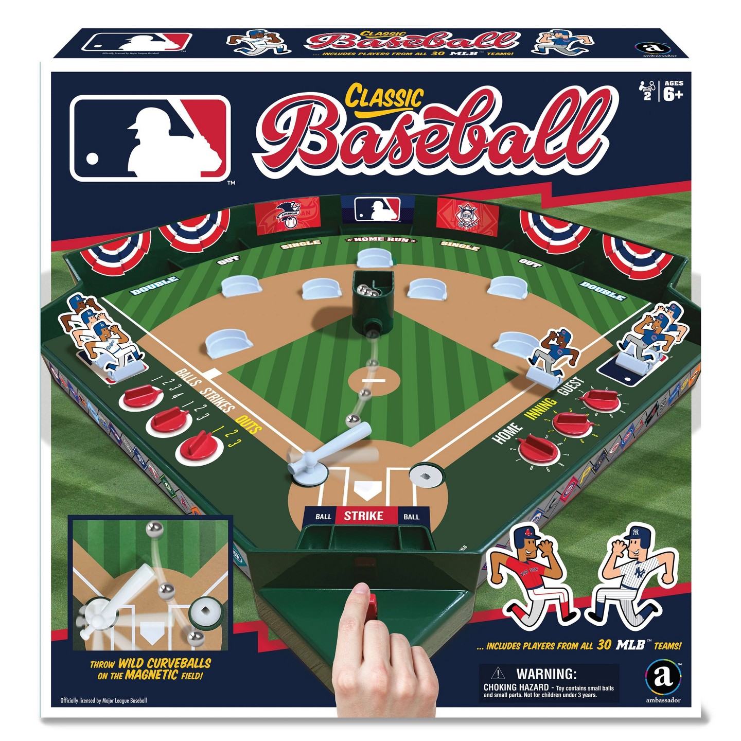 Детская настольная игра MLB Classic Baseball Board Game — фото 1