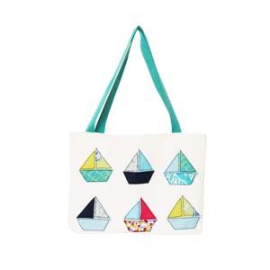 Beachcombers Sail Boat Tote - 1 of 2