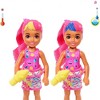 Barbie - Chelsea Color Reveal ! Color Changing Kids - Beach Go'er Doll with 6 Surprise Accessories  - 4 of 4
