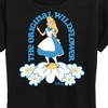 Women's - Disney - Alice in Wonderland Short Sleeve Graphic T-Shirt - 2 of 4