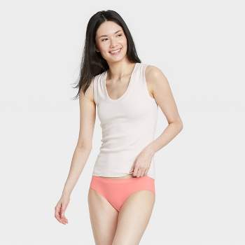 Women's Seamless Bikini Underwear - Auden™ Red S : Target