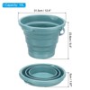 Unique Bargains Space Saving Portable Collapsible Plastic Cleaning Bucket - 2 of 4