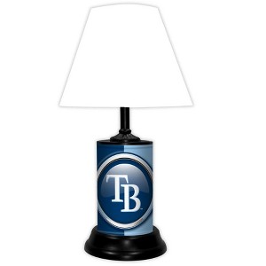 MLB 18-inch Desk/Table Lamp with Shade, with Team Logo, Tampa Bay Rays - 1 of 1