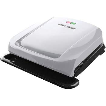 George Foreman 5-Serving Removable Plate Electric Indoor Grill and Panini  Press, Red, GRP0004R - Yahoo Shopping