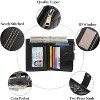 BEAFUP Small Wallets for Women,Leather RFID Blocking,Bifold Zipper Pocket Wallet,Card Case Purse with ID Window,Applies to Gift - 4 of 4