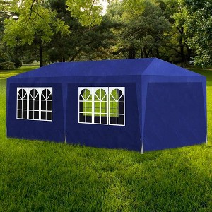 vidaXL Party Tent 10'x20' Blue - 1 of 4
