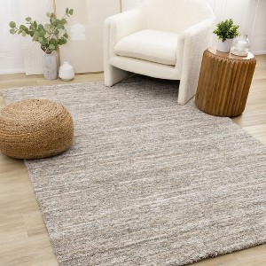 Rug Branch Contemporary Distressed, Tonal/Solid Grey Indoor Area Rug - 1 of 4