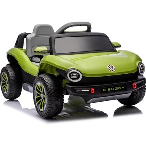 Kids Electric Vehicle Licensed Volkswagen | 12V Ride-On Toy with Remote Control | LED Lights, MP3, and Bluetooth | for Boys and Girls - 1 of 4