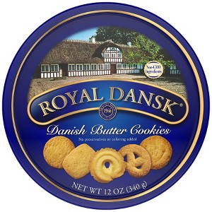 Royal Dansk Danish Butter Cookie Tin 12.0 oz - 1 of 1