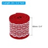 Unique Bargains DIY Wrapping Decoration Soft Burlap Fabric Lace Ribbon 2 Pcs - 2 of 4