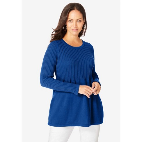 Wool Tunic Lodin - Blue