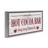 Stupell Industries Hot Cocoa Bar Winter Beverage, 25" x 11" - 3 of 4