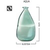 VivaTerra Oblong Recycled Glass Balloon Vase, 14" - 2 of 2