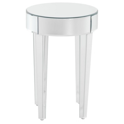 mirrored end table target