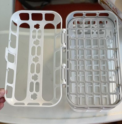 Munchkin High Capacity Dishwasher Basket And Bristle Brush Cleaning Set -  Gray - 2ct : Target