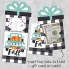Big Dot of Happiness Happy Fall Truck - Harvest Pumpkin Party Money and Gift Card Sleeves - Nifty Gifty Card Holders - Set of 8 - 3 of 4