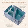 Babylicious Baby Diaper Caddy, Newborn Changing Table Organizer for Wipes and Diapers - 3 of 4