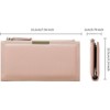 FATMOON Women’s Wallet - RFID Blocking Large Capacity PU Leather Purse  with Zipper Pocket, Card Slots for Everyday Use, Travel & Business - 3 of 4