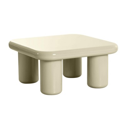 TOV Furniture Memphis Glossy Square Coffee Table