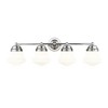 Vaughn 4-Light Vanity Light - Modern Design with Vintage Charm, Damp Rated, Dimmable - 3 of 4