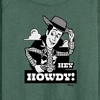 Women's - Disney - Hey Howdy Lightweight French Terry Wide Neck Long Sleeve Shirt - 2 of 4