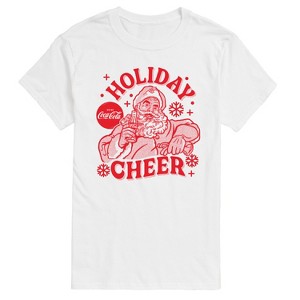 Men's - Coca Cola - Holiday Cheer Short Sleeve Graphic T-Shirt - 1 of 4