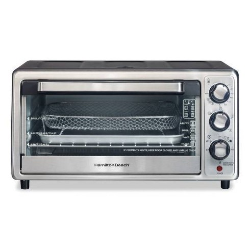 Hamilton Beach Professional 4-Slice Digital Air Fry Toaster Oven- Stainless  Steel