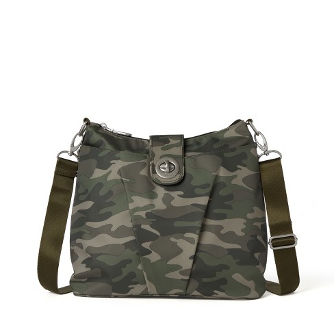 Baggallini Women's Sorrento Rfid Hobo Crossbody Bag - Olive Camo : Target