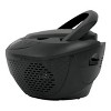 JENSEN CD AM/FM Radio Boombox with LED display - Black (CD-475) - 3 of 4