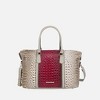 MKF Collection Raven Faux Crocodile-Embossed Women’s Duffle Bag by Mia K - 2 of 4