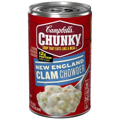 Campbell's Soup New England Clam Chowder 18.8 oz