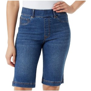 Gloria Vanderbilt Womens Shape Effect Casual Bermuda Shorts - 1 of 1