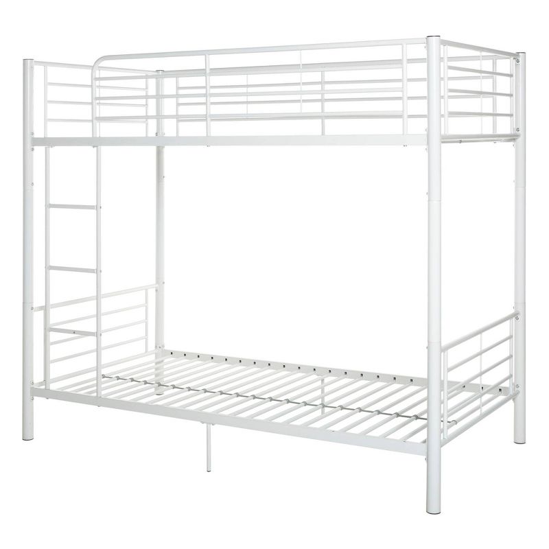 Twin Over Twin Analise Metal Bunk Bed - Saracina Home, 3 of 9